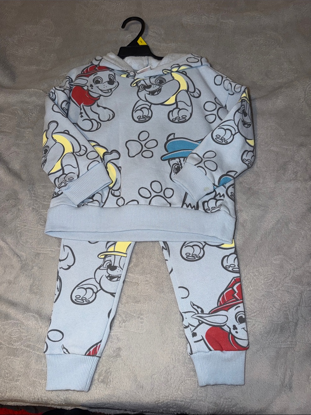 Light Blue Paw Patrol Hoodie & Jogger Set - Kids